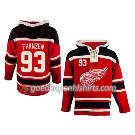 Detroit Red Wings Johan Franzen 93 Rood Hoodie Sawyer - Mannen